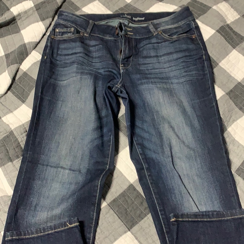 Gently worn boyfriend jeans